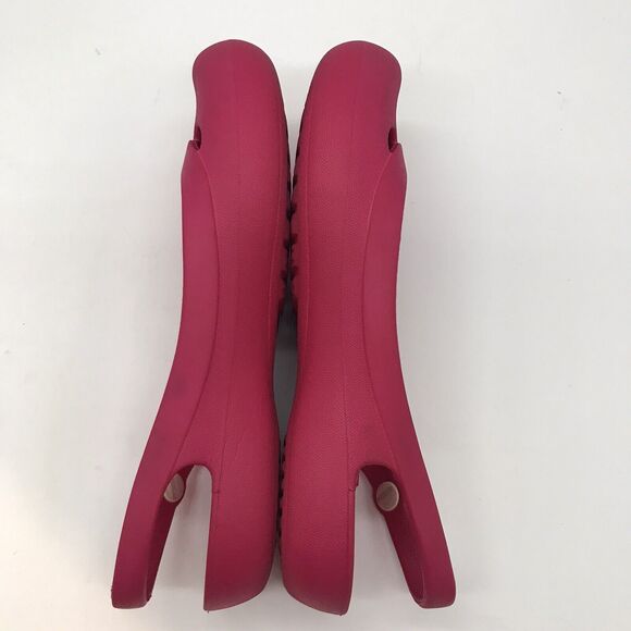 Crocs Jayna Slingback Flats Women's size 7 Fushia Pink Sandals Slip On Shoes - Picture 7 of 11